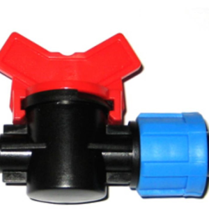 Conector válvula pvc cinta